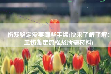 伤残鉴定需要哪些手续(快来了解了解：工伤鉴定流程及所需材料)