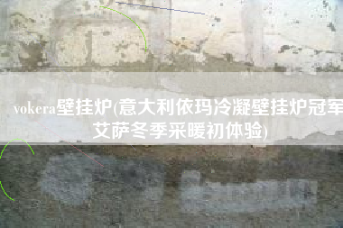 vokera壁挂炉(意大利依玛冷凝壁挂炉冠军艾萨冬季采暖初体验)