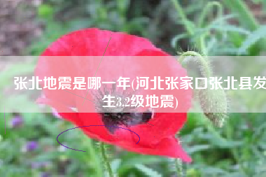 张北地震是哪一年(河北张家口张北县发生3.2级地震)