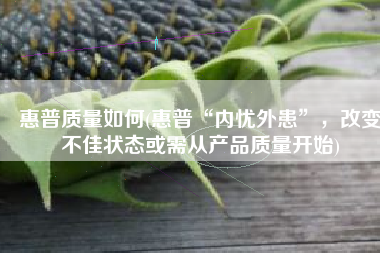 惠普质量如何(惠普“内忧外患”，改变不佳状态或需从产品质量开始)