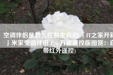 空调伴侣是怎么控制空调的(「IT之家开箱」米家空调伴侣 Pro 万能遥控版图赏：自带红外遥控)