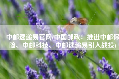 中邮速递易官网(中国邮政：推进中邮保险、中邮科技、中邮速递易引入战投)