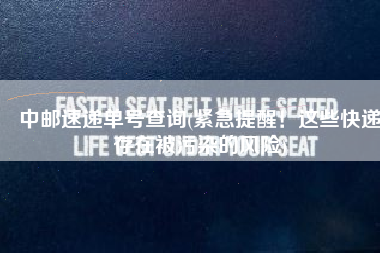 中邮速递单号查询(紧急提醒！这些快递存在被污染的风险)