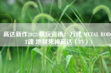 高达新作2022(模玩资讯：万代 METAL ROBOT魂 地狱死神高达（TV）)