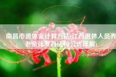 南昌市退休金计算方法(江西退休人员养老金计发办法和公式详解)