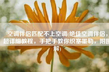 空调伴侣匹配不上空调(绝佳空调伴侣，超详细教程，手把手教你织塞墨勒，附图解)