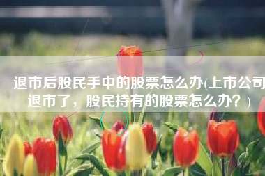 退市后股民手中的股票怎么办(上市公司退市了，股民持有的股票怎么办？)