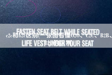 c2c和b2c区别(一张图看懂O2O、C2C、B2B、B2C的区别)