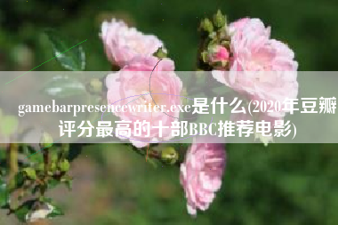 gamebarpresencewriter.exe是什么(2020年豆瓣评分最高的十部BBC推荐电影)
