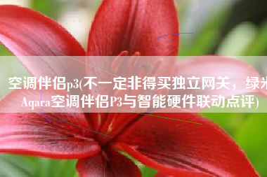 空调伴侣p3(不一定非得买独立网关，绿米Aqara空调伴侣P3与智能硬件联动点评)