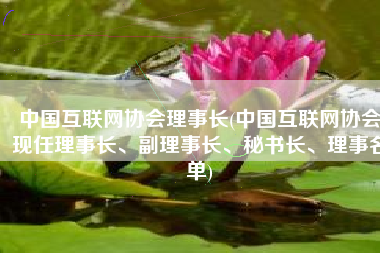 中国互联网协会理事长(中国互联网协会现任理事长、副理事长、秘书长、理事名单)