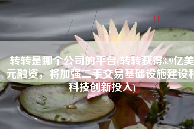 转转是哪个公司的平台(转转获得3.9亿美元融资，将加强二手交易基础设施建设和科技创新投入)