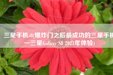 三星手机s8(爆炸门之后最成功的三星手机—三星Galaxy S8 2021年体验)