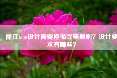 丽江logo设计需要遵循哪些原则？设计要求有哪些？