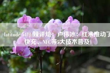 latitude 5411(辣评烩：卢伟冰：红米推动了快充、NFC等5大技术普及)