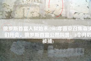 俄罗斯首富入狱始末(2003年普京召集寡头们开会，俄罗斯首富公然叫嚣，8个月后被捕)