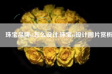珠宝品牌vi怎么设计,珠宝vi设计图片赏析