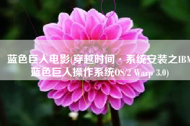 蓝色巨人电影(穿越时间·系统安装之IBM蓝色巨人操作系统OS/2 Warp 3.0)