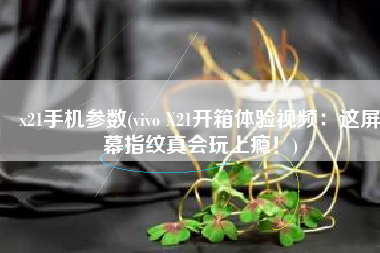 x21手机参数(vivo X21开箱体验视频：这屏幕指纹真会玩上瘾！)