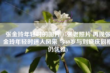 张金玲年轻时的图片(15张老照片 再现张金玲年轻时迷人风采 今69岁与刘晓庆同框仍优雅)