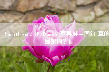 SmartCover、iPodShuffle(苹果推中国红 真的是跟风？)