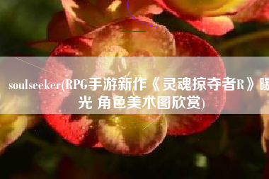 soulseeker(RPG手游新作《灵魂掠夺者R》曝光 角色美术图欣赏)