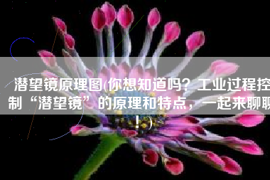 潜望镜原理图(你想知道吗？工业过程控制“潜望镜”的原理和特点，一起来聊聊！)