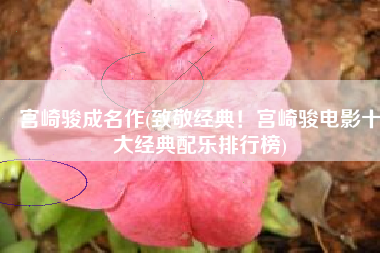 宫崎骏成名作(致敬经典！宫崎骏电影十大经典配乐排行榜)