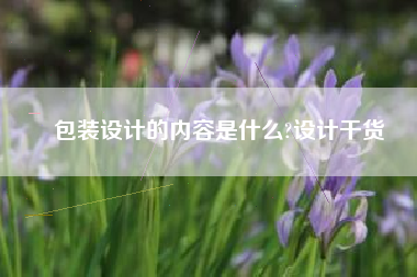 包装设计的内容是什么?设计干货