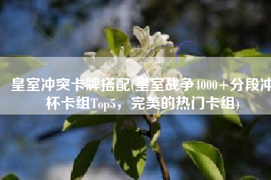 皇室冲突卡牌搭配(皇室战争4000+分段冲杯卡组Top5，完美的热门卡组)