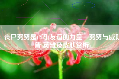 丧尸努努是t2吗(友谊的力量—努努与威朗普 英雄及皮肤赏析)