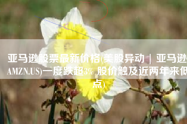 亚马逊股票最新价格(美股异动 | 亚马逊(AMZN.US)一度跌超3% 股价触及近两年来低点)