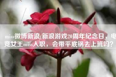 miss微博新浪(新浪游戏20周年纪念日，电竞女王miss入职，会带平底锅去上班吗？)
