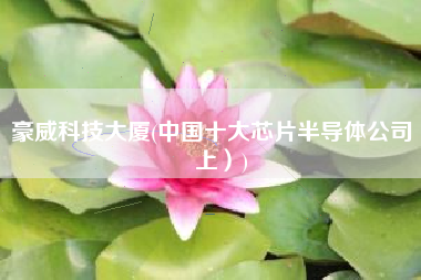 豪威科技大厦(中国十大芯片半导体公司（上）)