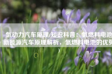 氢动力汽车原理(知识科普：氢燃料电池新能源汽车原理解析，氢燃料电池的优势)