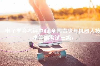 电子学会考评中心(全国青少年机器人技术等级考试三级)