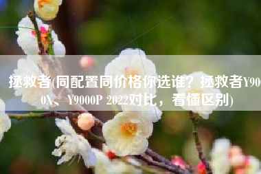 拯救者(同配置同价格你选谁？拯救者Y9000X、Y9000P 2022对比，看懂区别)