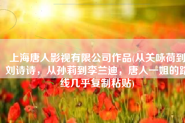 上海唐人影视有限公司作品(从关咏荷到刘诗诗，从孙莉到李兰迪，唐人一姐的路线几乎复制粘贴)