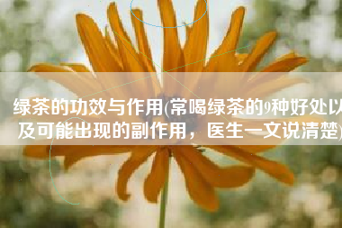 绿茶的功效与作用(常喝绿茶的9种好处以及可能出现的副作用，医生一文说清楚)