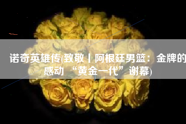 诺奇英雄传(致敬丨阿根廷男篮：金牌的感动 “黄金一代”谢幕)