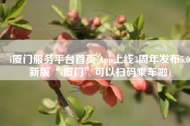 i厦门服务平台首页(App上线3周年发布5.0新版“i厦门”可以扫码乘车啦)