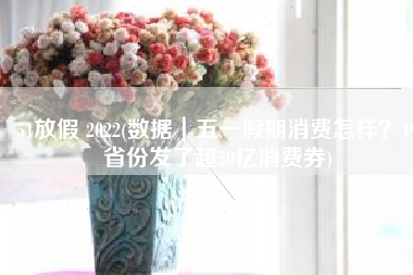 51放假 2022(数据｜五一假期消费怎样？19省份发了超50亿消费券)