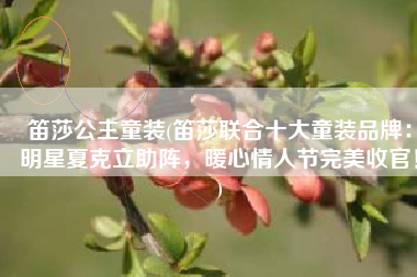 笛莎公主童装(笛莎联合十大童装品牌：明星夏克立助阵，暖心情人节完美收官！)
