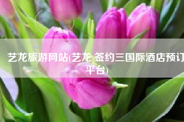 艺龙旅游网站(艺龙 签约三国际酒店预订平台)
