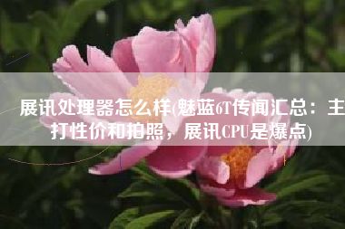 展讯处理器怎么样(魅蓝6T传闻汇总：主打性价和拍照，展讯CPU是爆点)