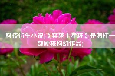 科技衍生小说(《穿越土星环》是怎样一部硬核科幻作品)