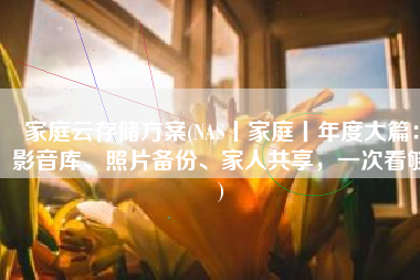 家庭云存储方案(NAS丨家庭丨年度大篇：影音库、照片备份、家人共享，一次看够)