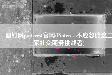 图钉网pinterest官网(Pinterest不应忽略这三家社交商务挑战者)