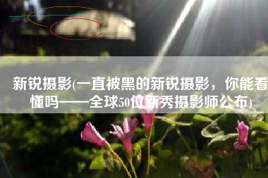 新锐摄影(一直被黑的新锐摄影，你能看懂吗——全球50位新秀摄影师公布)