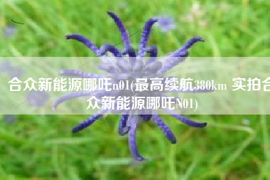合众新能源哪吒n01(最高续航380km 实拍合众新能源哪吒N01)